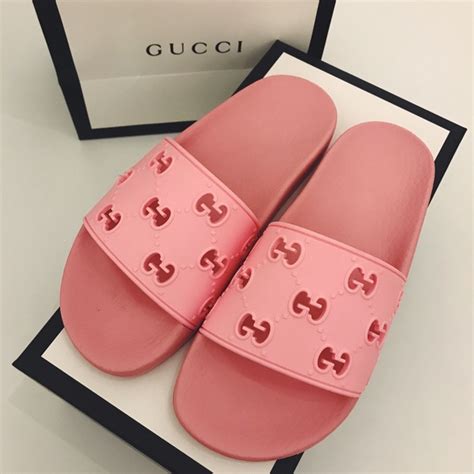 how to clean pink gucci slides|Cleaning DIRTY Gucci Slides .